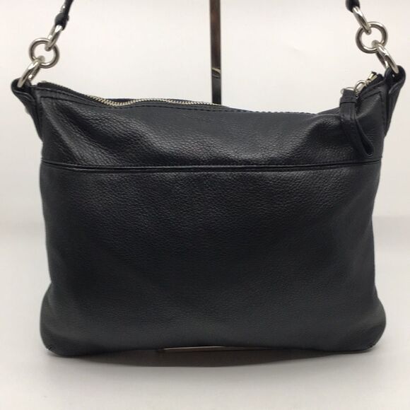 Coach Poppy Perri Hippie Black Pebbled Leather Shoulder Bag Style 22421 PROJECT - Picture 2 of 16